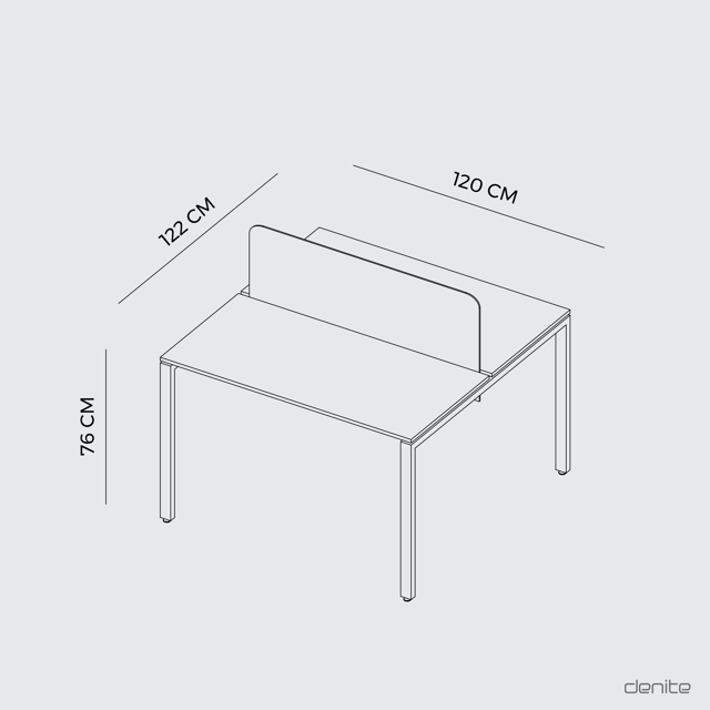 میز کار دو نفره